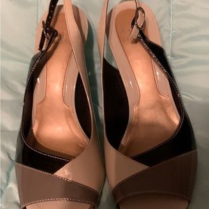 Heels worn once in perfect condition